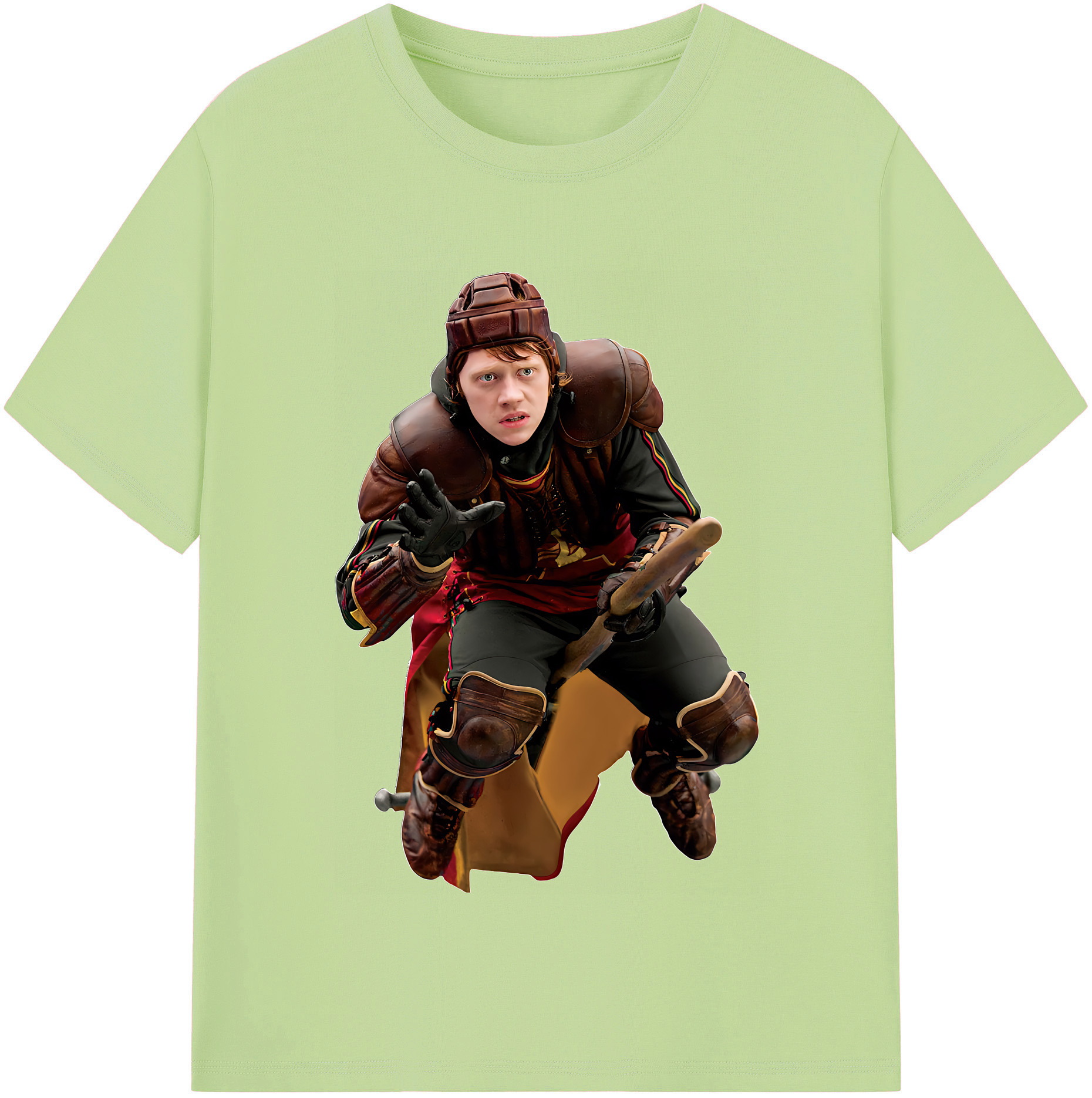 （画像用） Harry Potter ハリー・ポッターシリーズ 綿100％半袖Tシャツ（フロントプリント）